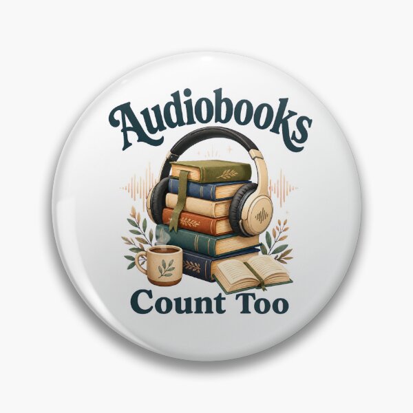 Item preview, Audiobooks Count Too Book Lover Shirt designed and sold by Passionread.