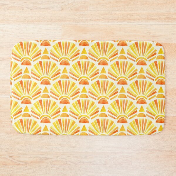 Item preview, Watercolor Sunrise Seamless Pattern | Boho Sun Rays Geometric Background designed and sold by GraceInNatureCo.