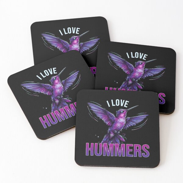 Item preview, I Love Hummers Cute Colibri for Hummingbird Enthusiasts designed and sold by Redgiant87x.