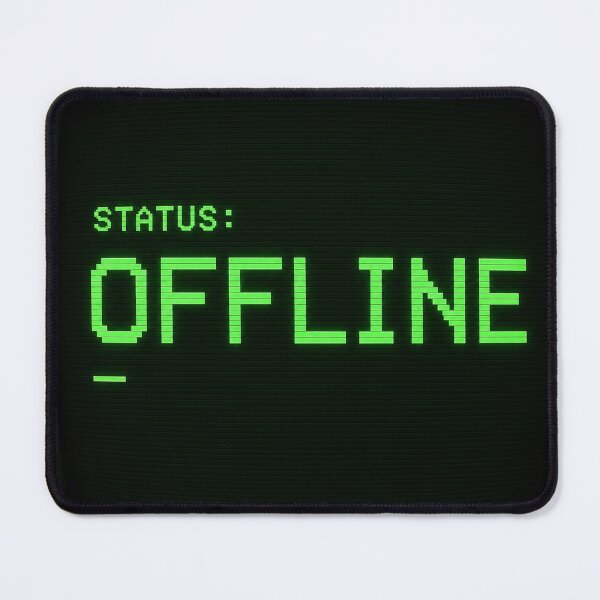Item preview, Offline Status Retro CRT Terminal Screen designed and sold by MKDSN.