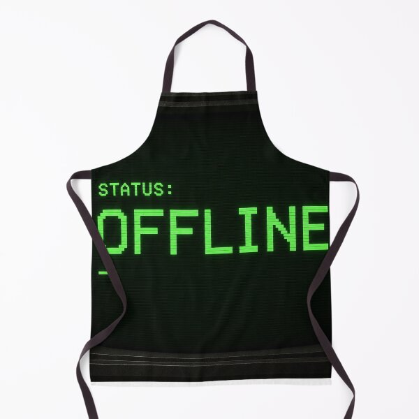 Item preview, Offline Status Retro CRT Terminal Screen designed and sold by MKDSN.