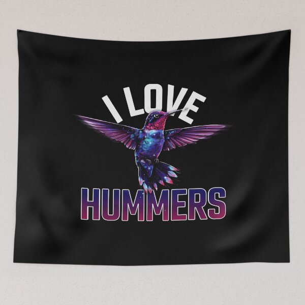 Item preview, I Love Hummers Birdwatching Design for Hummingbird and Colibri Lovers designed and sold by Redgiant87x.