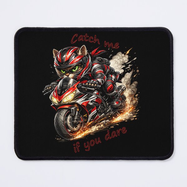 Item preview, Catch me if you dare Cat Motorcycle designed and sold by Ayoub0797.