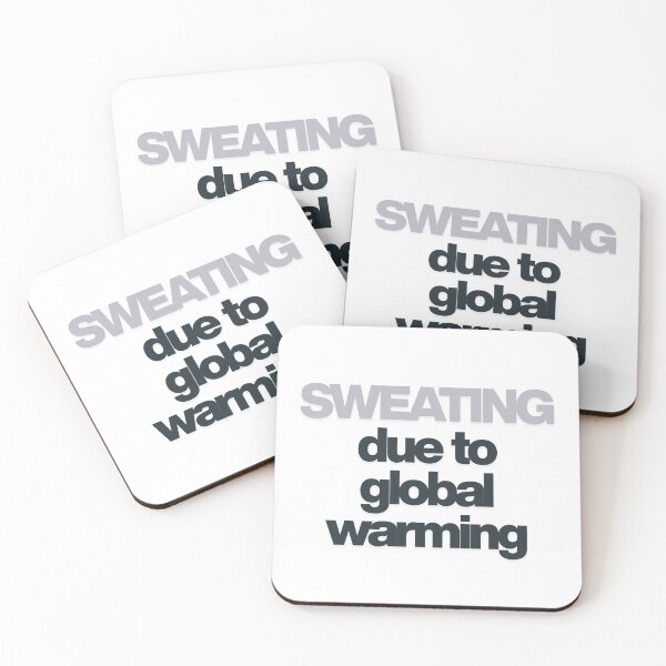 Item preview, Sweating due to global warming designed and sold by ArtistTejal.