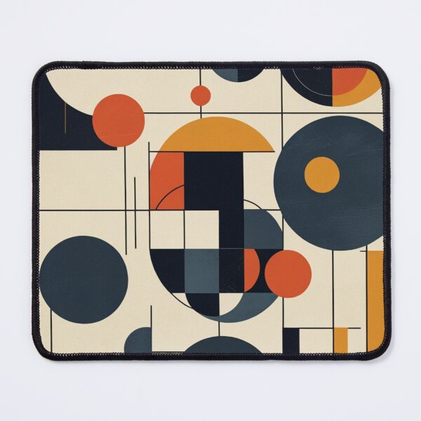 Item preview, Abstract Geometric Modernist Gallery Style Art designed and sold by EnmarcArt.