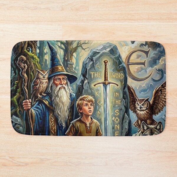 Item preview, Destiny Awakens – The Sword in the Stone Fine Art Print designed and sold by Art's Diner.