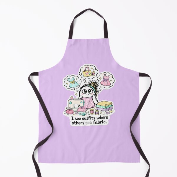 Item preview, Fabric Vision – Seamstress Imagination Flork Style Sewing Design designed and sold by EverStitchStudio ★★★★★.