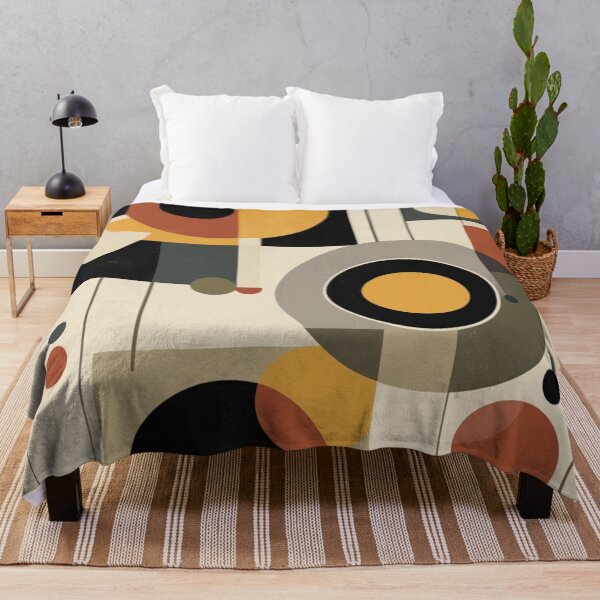 Item preview, Architectural Depth Modern Shapes Mural Art designed and sold by EnmarcArt.