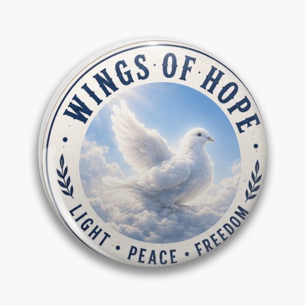 Item preview, Wings of Hope – Dove Light Peace Freedom designed and sold by MarZeDesigns .