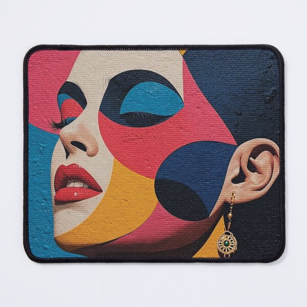 Item preview, Radiant Muse – Abstract Female Portrait designed and sold by Tootley.