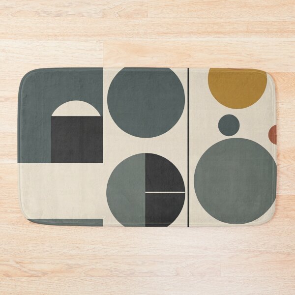 Item preview, Minimalist Abstract Circles Structure Art Painting designed and sold by EnmarcArt.