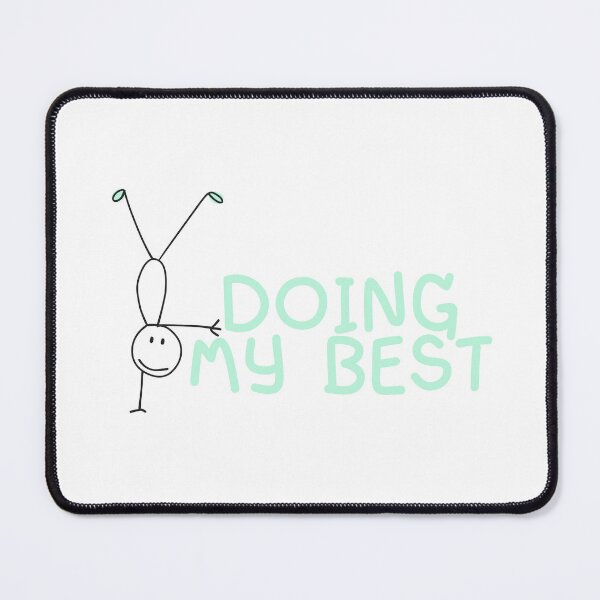 Item preview, Doing My Best Cute Doodle Art designed and sold by FlowerBanks.