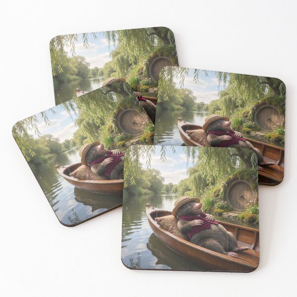 Item preview, Moley Spends Afternoon in a Boat on the River designed and sold by Tridentulus.