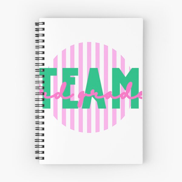Item preview, Third Grade Team - Preppy Pink Stripe designed and sold by Salt&Light.