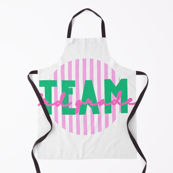 Item preview, Third Grade Team - Preppy Pink Stripe designed and sold by Salt&Light.