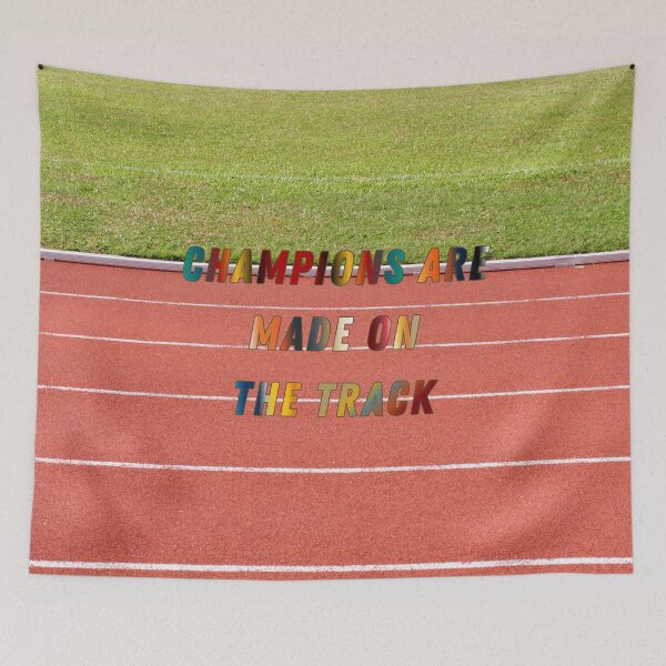 Item preview, Champions are Made on the Track #5 designed and sold by Holy JM Designs.