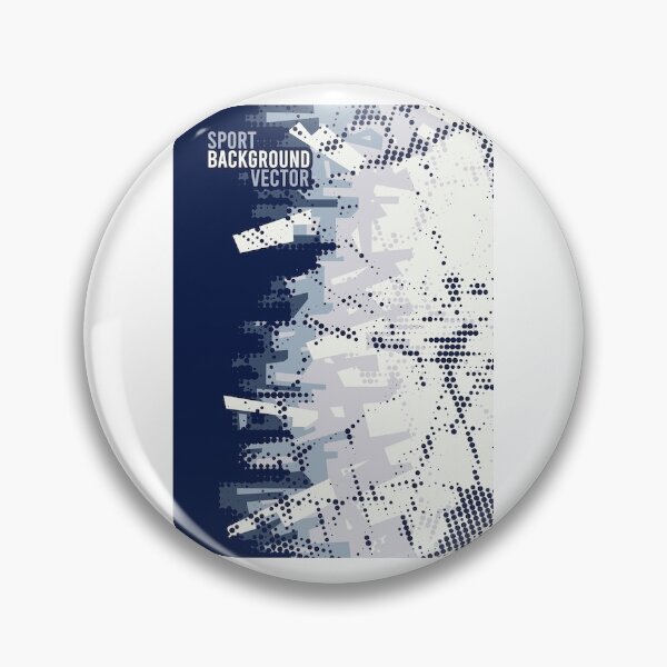Item preview, Abstract Blue Halftone Geometric Vector Artwork designed and sold by Ak-art-shop.