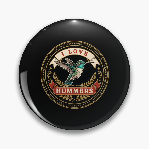 Item preview, I Love Hummers Funny Colibri Lover for Bird Watching Enthusiasts designed and sold by Redgiant87x.