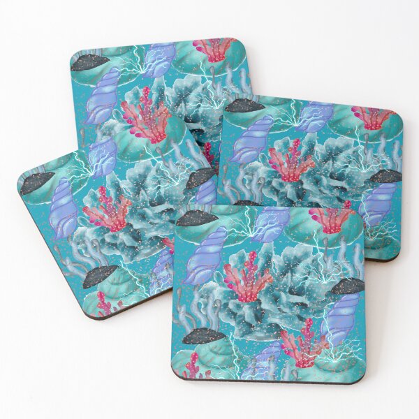 Item preview, Nautical art with shells designed and sold by Extremeallie.