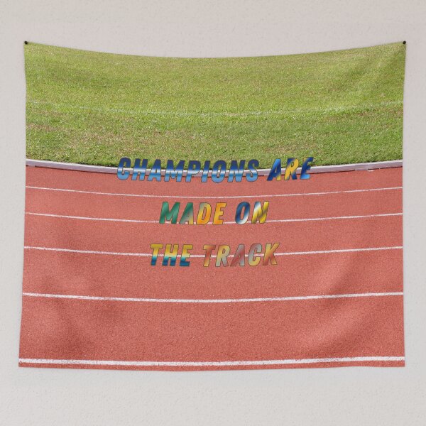 Item preview, Champions are Made on the Track #6 designed and sold by Holy JM Designs.
