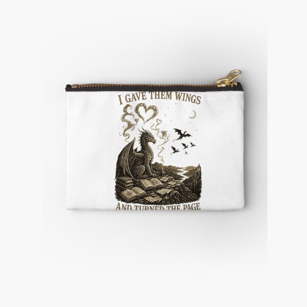 Item preview, Empty Nest Dragon Mom Gift I Gave Them Wings And Turned The Page Fantasy Design designed and sold by Passionread.