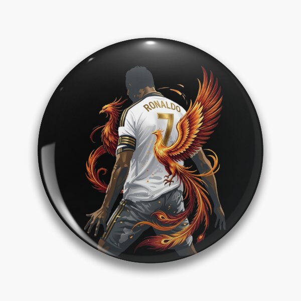 Item preview, Cristiano Ronaldo Phioenix Rising Art designed and sold by Galwaneer.