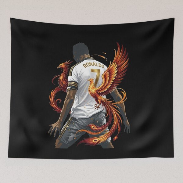 Item preview, Cristiano Ronaldo Phioenix Rising Art designed and sold by Galwaneer.