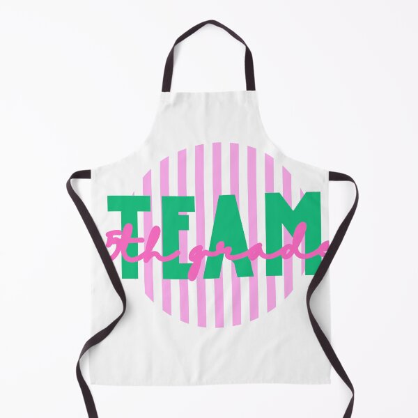 Item preview, Fifth Grade Team - Preppy Pink Stripe designed and sold by Salt&Light.