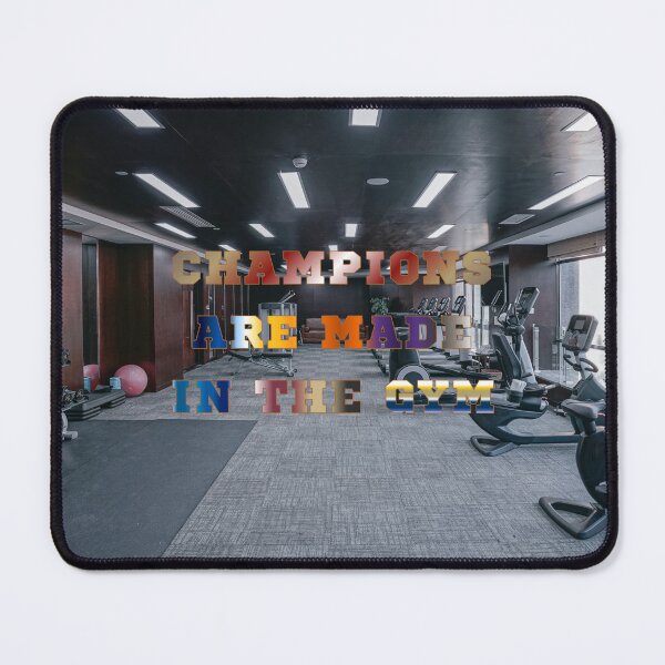 Item preview, Champions are Made in the Gym #1 designed and sold by Holy JM Designs.
