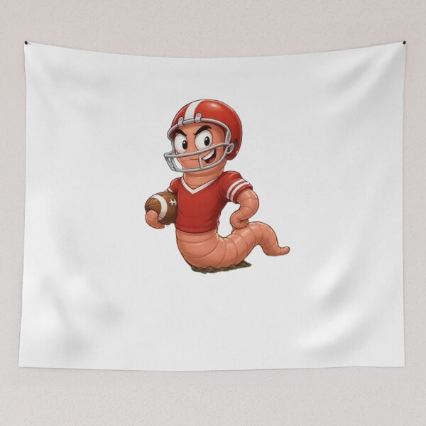Item preview, football worm designed and sold by Gokuxtreme.