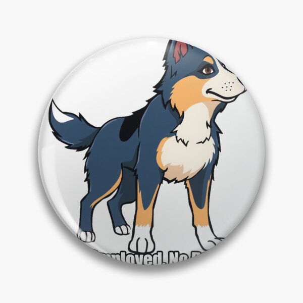 Item preview, Australian Shepherd Sticker - Self-Employed No Days Off - Funny Aussie Owner Gift designed and sold by pawdrops.