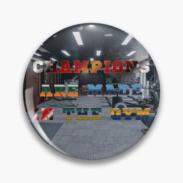 Item preview, Champions are Made in the Gym #2 designed and sold by Holy JM Designs.