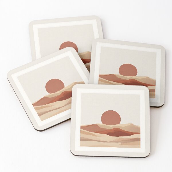 Item preview, boho landscape designed and sold by wallpapersarts.