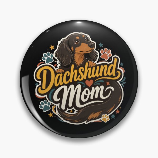 Item preview, Dachshund Mom Dog Lover Sticker  designed and sold by Sketchlegacy.
