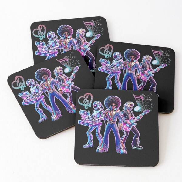 Item preview, Neon Rhythm Music Rush Band designed and sold by Galwaneer.