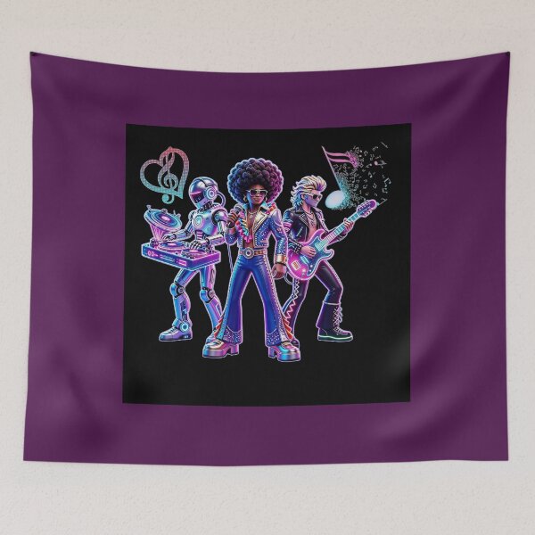 Item preview, Neon Rhythm Music Rush Band designed and sold by Galwaneer.