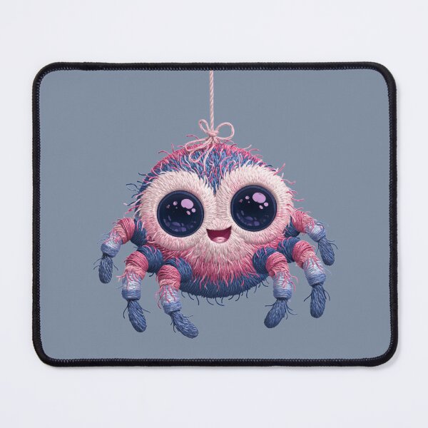 Item preview, Cute Hanging Spider Embroidery designed and sold by MegaNovaArt.