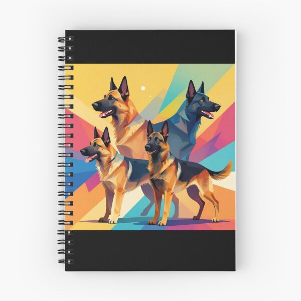 Item preview, Colorful German Shepherd Geometric Art designed and sold by Wild Hare.