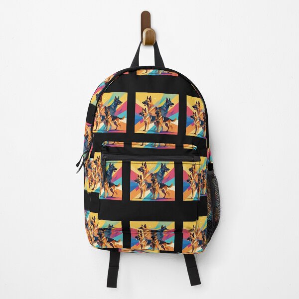 Item preview, Colorful German Shepherd Geometric Art designed and sold by Wild Hare.