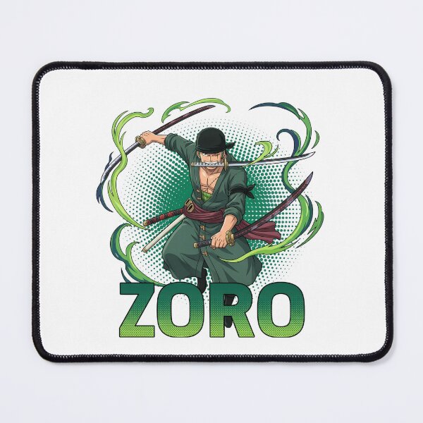 Item preview, Three Swords Master Green Flame - Halftone Outlaw Samurai designed and sold by lamiarte.