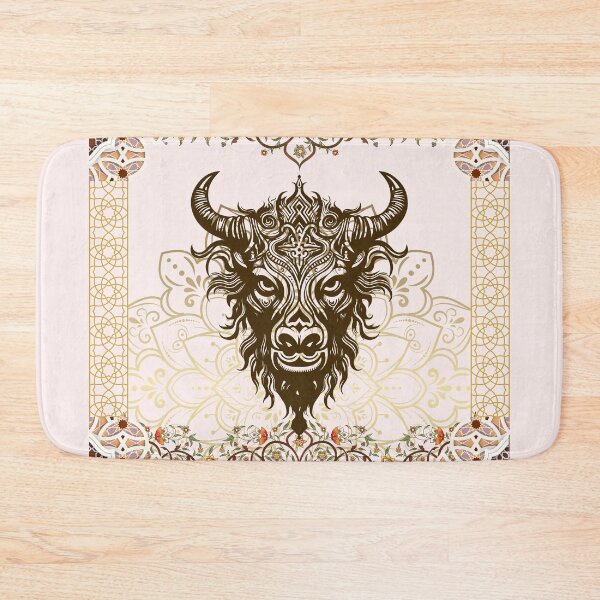 Item preview, Intricate Tribal Bull Head Mandala Art Design designed and sold by Justyna93.