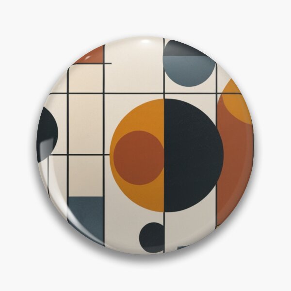 Item preview, Geometric Blocks Structure Art Wall Painting designed and sold by EnmarcArt.