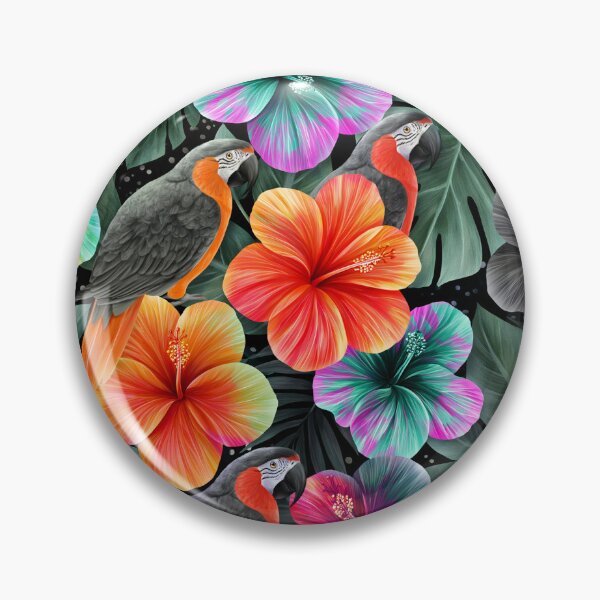 Item preview, Bright Tropical Pattern-Parrot  designed and sold by Gypsykiss.