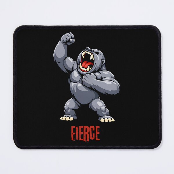 Item preview, Fierce Angry Gorilla Sticker and T-Shirt designed and sold by ROARSOME DESiGNS.