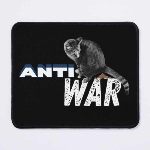 Item preview, Cat Meme Anti War designed and sold by HappyHavenStu.