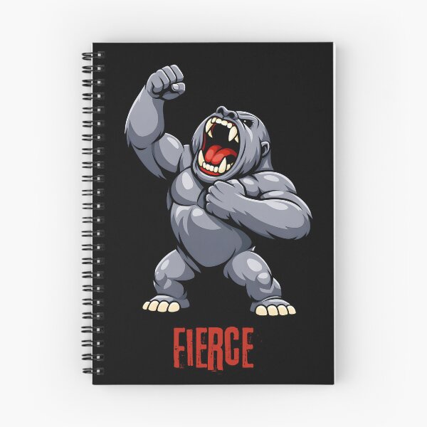 Item preview, Fierce Angry Gorilla Sticker and T-Shirt designed and sold by ROARSOME DESiGNS.