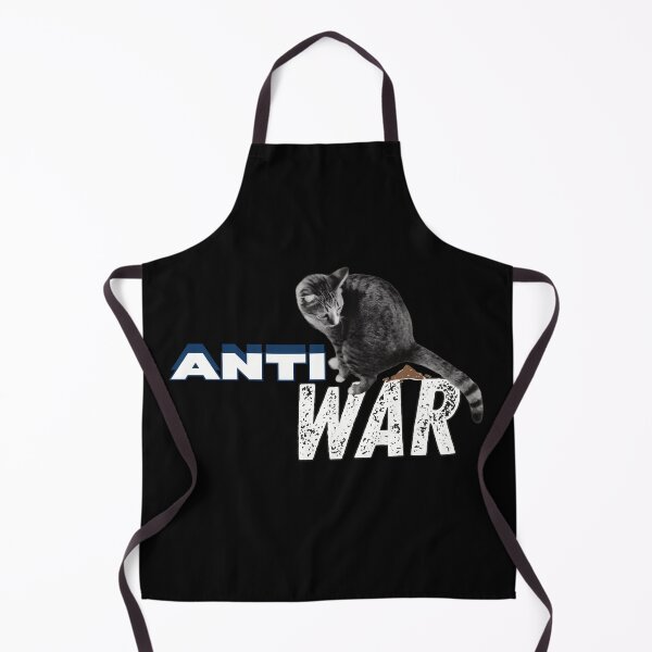Item preview, Cat Meme Anti War designed and sold by HappyHavenStu.