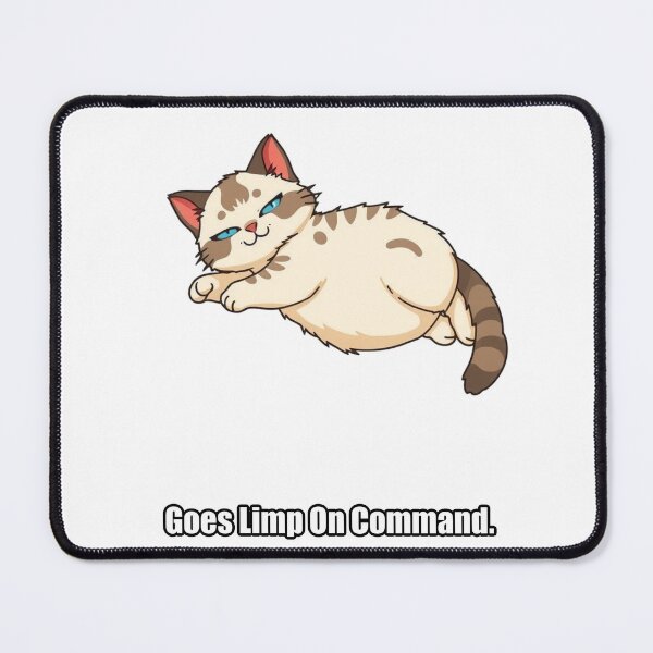 Item preview, Ragdoll Cat Sticker - Goes Limp On Command - Funny Ragdoll Owner Gift designed and sold by pawdrops.