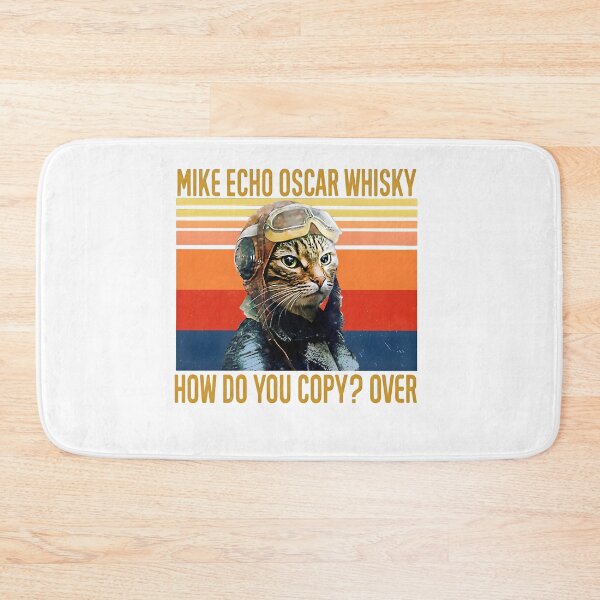 Item preview, Cat Mike Echo Oscar How Do You Copy Over Vintag designed and sold by basic-kelton.