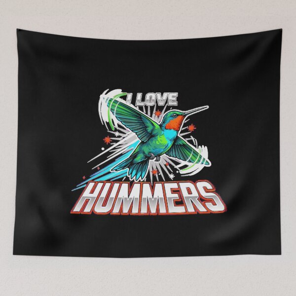 Item preview, I Love Hummers Hummingbird and Colibri for Wildlife Fans designed and sold by Redgiant87x.